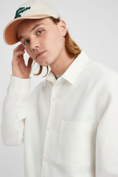 Ensemble veste/bermuda en coton lin